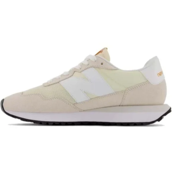 New Balance 237 Sneakers Shoes WS237FC Calm Taupe White Logo Men's Size 10.5 NIB - Picture 2 of 5